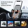 TORRAS Universal Car Phone Mount Holder [Military Grade], Cell Phone Holder for Car Windshield Dash Vent, Compatible with iPhone 11 Pro Max/XR/XS/X/8, Samsung Galaxy S20+Ultra/Note10 Plus S9 and All