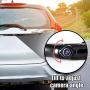 Wireless Rear View Backup Camera - 4.3” LCD Monitor Built-in Distance Scale Lines Parking/Reverse Assist w/ Adjustable Slim Bar Cam Marine Grade Waterproof Night Vision LEDs - Pyle PLCM4375WIR_0, BLACK