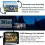 1080P Wireless Backup Camera with 9'' Large DVR Monitor for RV semi Box Truck Trailer Rear and Side View System Quad HD Camera 4 Split Screens Advanced Record IP69 Waterproof Avoid Blind spot A1 (64GB)