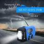 Upgraded Version RunningSnail Emergency Hand Crank Self Powered AM/FM NOAA Solar Weather Radio with LED Flashlight, Emergency Power Bank for iPhone/Smartphone (088B)