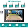 Wireless Backup Camera DVR Recorder Touch Button for rv/Camper/Motorhome/Trailer/Truck/Pickup/Van with 7HD 1080P Monitor 4 Cameras 152° Wide View Night Vision IP69K Waterproof Xroose FW01