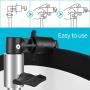 Emart 8.5ft Photography Light Stand and Background Reflector Disc Holder Clip for Photo Video Studio Product Portrait Shooting