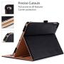 ProCase iPad 9.7 Case (Old Model) 2018 iPad 6th Generation / 2017 iPad 5th Generation Case - Stand Folio Cover Case for Apple iPad 9.7 inch, Also Fit iPad Air 2 / iPad Air –Black