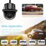 Car Rear View Camera, 20mm HD CCD Backup Camera, Waterproof Reverse Camera with Parking Assist Line Mirror Image Night Vision Parking Camera for 12V Car Pickup Mini-Truck RV SUV Minivan Camper