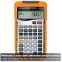 Calculated Industries 4080 Construction Master Pro Trig Advanced Construction Math Feet-Inch-Fraction Calculator with Full Trig Function for Architects, Engineers, Contractors, Estimators and Framers