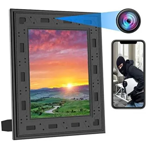 Hidden Camera - 1080P WiFi HD Spy Cameras Night Vision Video Recorder PIR Motion Detect Mini Camera 365 Days Battery Standby Real-Time View Nanny Cam