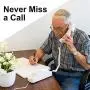Corded Phone - Phones for Seniors - Phone for Hearing impaired - Choctaw White - Retro Novelty Telephone - an Improved Version of The Princess Phones in 1965 - Style Big Button - iSoHo Phones