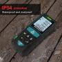 Laser Measure, Mileseey 165 Feet Digital Laser Distance Meter with 2 Bubble Levels,M/In/Ft Unit switching Backlit LCD and Pythagorean Mode, Measure Distance, Area and Volume (165 Feet)