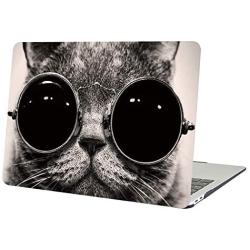 YMIX  Plastic Cover Snap on Hard Protective Case for MacBook Pro 13'' with CD-ROM (A1278) , #Chic Cat in Sunglasses