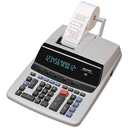 Sharp VX2652H VX2652H Two-Color Printing Calculator Black/Red Print 4.8 Lines/Sec