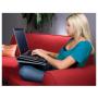 Targus Portable Lightweight Chill Mat Lap with Dual Fans Ventilation Prevents Overheating, LED USB Port, Cooling Pad for Laptop, Black/Gray (AWE55US) Black with Gray