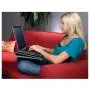 Targus Portable Lightweight Chill Mat Lap with Dual Fans Ventilation Prevents Overheating, LED USB Port, Cooling Pad for Laptop, Black/Gray (AWE55US) Black with Gray