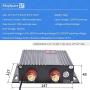 150 Amp Dual Battery Smart Isolator Universal 12V/24V Voltage Sensitive Relay for ATV, UTV, RV, Truck, Jeep, SUV Off-Roader Vehicle, High Current Protection Controller Split Charge Starter Relay