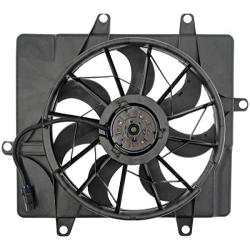Dorman 620-022 Engine Cooling Fan Assembly for Select Chrysler Models, Black