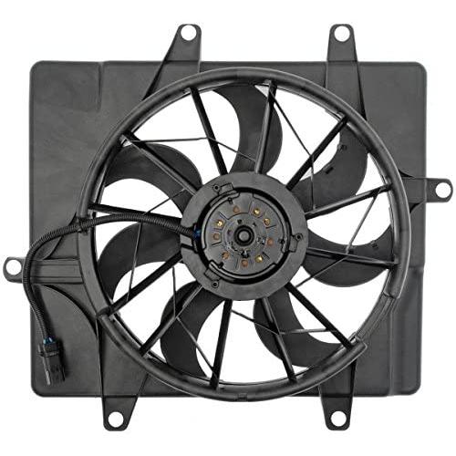 Dorman 620-022 Engine Cooling Fan Assembly for Select Chrysler Models, Black