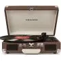 Crosley Cruiser Deluxe Vintage 3-Speed Bluetooth Suitcase Turntable, Tweed
