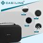 Caseling Hard Case fits Walkers Game Ear Razor Slim or Howard Leight Impact Sport ﻿and Genesis Sharp-Shooter Safety Eyewear Glasses (Fits Earmuff & Glass) Case only.