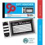 Cherry Celtic Gift Certificate Cards/Voucher/Gift Coupon Book with Stub 50pages Cardstock 3.9 x 8.3 Inches