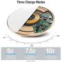 TOZO W1 Wireless Charger Thin Aviation Aluminum Computer Numerical Control Technology Fast Charging Pad Gold (NO AC Adapter)