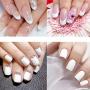 Makartt Nail Extension Gel White Builder Gel Nail Gel Trendy Nail Art Design Nail Extension Gel Salon Nail Easy DIY at Home 50ML P-21