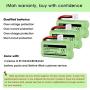 iMah BT184342/BT284342 Cordless Phone Battery Pack Compatible with Vtech AT&T BT18433/BT28433 BT1011 BT1018 BT1022 BT1031 CS6219 CS6229 DS6151 Motorola L602 L701 Handset, Pack of 3