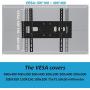 BLUE STONE Full Motion TV Wall Mounts TV Bracket for Most 32-65 Inch Flat Screen TVs, TV Mount with Articulating Dual Arms Tilt Swivel 14'' Extend, Wall Mount TV Bracket VESA 400x400mm TV Monitor Mount