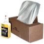 Fellowes 3605801 Shredder Waste Bags and 12 Oz. Shredder Oil Performance Bundle for 428/485 Series