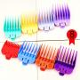 YG_Oline Hair Clipper Cutting Guides Set, 8 Colors and 8 Sizes Professional Hair Trimmer, Electronic Hair Clipper Coded Guide Combs for All Age People, 1/8 to 1
