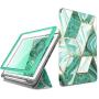 i-Blason Cosmo Case for New iPad 8th/7th Generation, iPad 10.2 2020 2019 Case, Full-Body Trifold with Built-in Screen Protector Protective Smart Cover with Auto Sleep/Wake & Pencil Holder (Prasio)