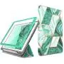 i-Blason Cosmo Case for New iPad 8th/7th Generation, iPad 10.2 2020 2019 Case, Full-Body Trifold with Built-in Screen Protector Protective Smart Cover with Auto Sleep/Wake & Pencil Holder (Prasio)