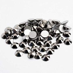 432pcs Crystal Lane ss12 (3mm) Grey Hematite Rhinestones Flat Backs