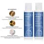 Value Bundle: Vibrastrait PRO 1-inch Vibrating Flat Iron with Travel Case & Travel Size Cloud 9 Shampoo & Conditioner