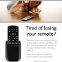 TotalMount Universal Remote Holder - Medium (Black)