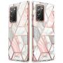 i-Blason Cosmo Series Case Designed for Galaxy Note 20 5G 6.7 inch (2020 Release), Protective Bumper Marble Design Without Built-in Screen Protector (Marble)