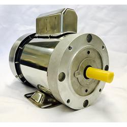 SMC YCN5654BX 1 HP Stainless Steel Boat Lift Motor, 1725RPM, 1.15 Service Factor, 56C Frame, TEFC, 115/230V, SST Boat Hoist Motor