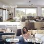 Smart Ceiling Fan Control and Dimmer Light Switch, Neutral Wire Needed, Treatlife Single Pole Wi-Fi Light Switch Fan Speed Control, Works with Alexa/Google Home, Smart Home Remote Control (1PACK)