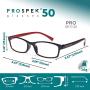 Blue Light Filter Glasses PROSPEK, Unisex Computer Reading Glasses - Gaming Glasses Blue Light Blocking, Anti Eyestrain