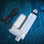 50mm Stroke Linear Actuator 24V High Duty 750N Electric Straight Line Linear Motion Actuators with Mounting Brackets