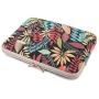 KAYOND Canvas Water-Resistant for 11-11.6 Inch Laptop Sleeve Case Bag (11-11.6 Inches, Forest Series Black)