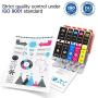 Arthur Imaging Compatible Ink Cartridge Replacement for Canon Pgi-250Xl CLI-251XL for Use with Pixma MX922 MG5520 (6 Large Black, 4 Small Black, 4 Cyan, 4 Yellow, 4 Magenta, 22-Pack)