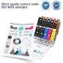 Arthur Imaging Compatible Ink Cartridge Replacement for Canon Pgi-250Xl CLI-251XL for Use with Pixma MX922 MG5520 (6 Large Black, 4 Small Black, 4 Cyan, 4 Yellow, 4 Magenta, 22-Pack)