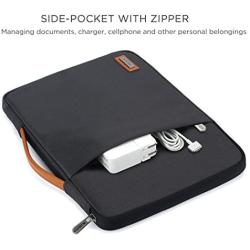NIDOO 12.5-13.3 Inch Laptop Sleeve Case Notebook Bag Handbag Cover for 12.9'' iPad Pro 2016 2017/13.3'' MacBook Pro/ 13.5'' Surface Laptop 2/13.3'' Lenovo Yoga 720 730 S730 C630/13.3'' Lenovo ThinkPad X390