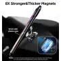 Magnetic Phone Mount for Car【Upgrade 8X Magnets】Strong Magnet Cell Phone Holder,Dashboard 360° Rotation & Degrees View, for iPhone SE 12 11 Pro XS Max XR X 8 Plus Samsung Note20 S20 Note10 & All Phone Magnetic Phone Mount for Car【Upgrade 8X Magnets】Strong Magnet Cell Phone Holder,Dashboard 360° Rotation & Degrees View, for iPhone SE 12 11 Pro XS Max XR X 8 Plus Samsung Note20 S20 Note10 & All Phone