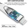 KINPS MFI Certified Lightning Cable 10FT, Upgrade iPhone Charger Cord Compatible with iPhone 12/11/XS Max/XS/XR/X/8 Plus/8/7 Plus/7/6S Plu/6Ss, iPad, (Red)