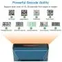 Eyoyo 2D Desktop Barcode Scanner, High Speed Hands-Free USB Wired Inventory Barcode Reader PDF417 on ID Card, Drivers License, Passport 1D QR Barcode Scanning Work for Pos System Supermarket