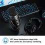 Samson (SAGM1UPRO) Technologies Samson G-Track Pro Professional USB Condenser Microphone with Audio Interface, Black