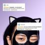I DEW CARE Mini Scoops Wash Off Face Mask Skin Care Trio + Black Cat Spa and Makeup Headband + Soft Silicone Face Mask Brush Bundle