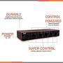 Premium New and Improved 6 Zone Channel Speaker Switch Selector Volume Control Switch Box Hub Distribution Box for Multi Channel High Powered Amplifier Control 6 Pairs of Speakers - Pyle PSPVC6 Black