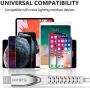 KINPS MFI Certified Lightning Cable 3FT, Upgrade iPhone Charger Cord Compatible with iPhone 12/11/XS Max/XS/XR/X/8 Plus/8/7 Plus/7/6S Plu/6Ss, iPad,(White)
