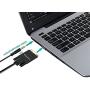 VGA to HDMI Cable 10M/30 Feet (Old PC to New TV/Monitor with HDMI),FOINNEX VGA to HDMI Cable with Audio for Connecting Old PC,Laptop with a VGA Output to New Monitor,HDTV.Male to Male, All-in-ONE